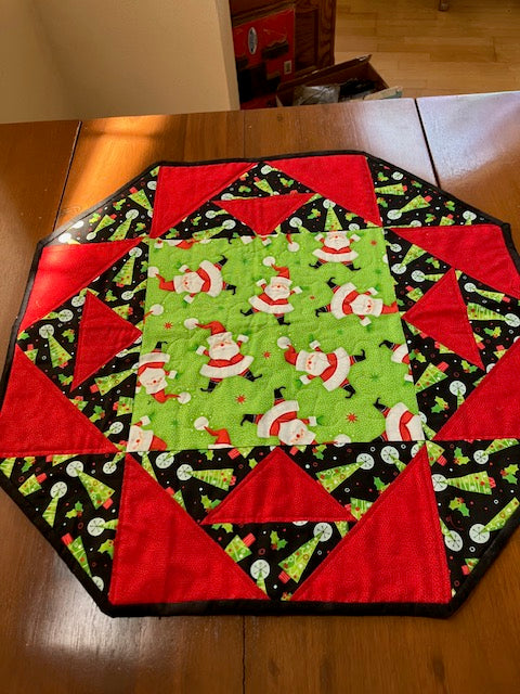 Christmas Octagon Table Topper